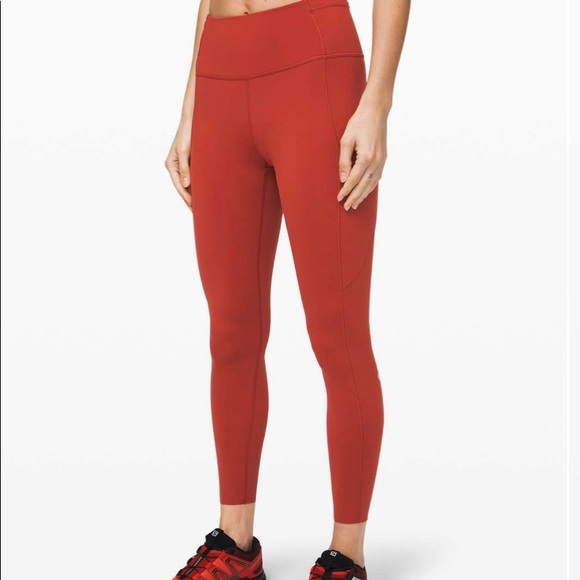 Lululemon Fast and Free 25” Magma - Picture 1 of 7
